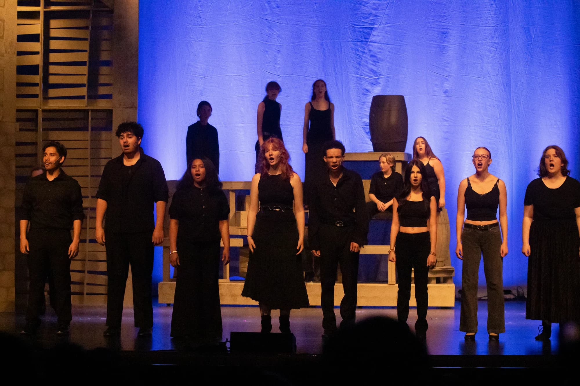 NorCal Arts performers in Les Misérables